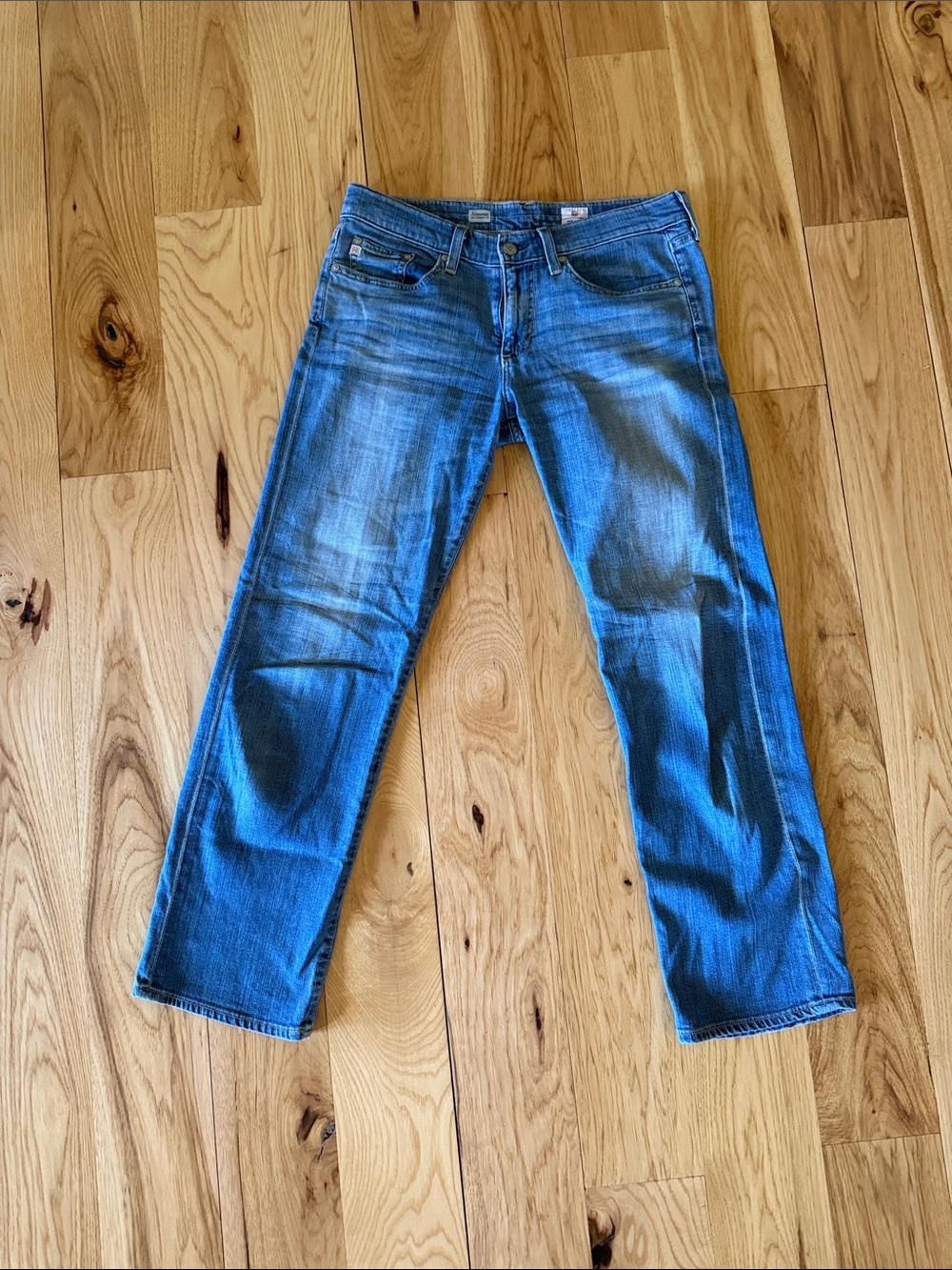 AG Simona Easy Straight-Leg Jeans